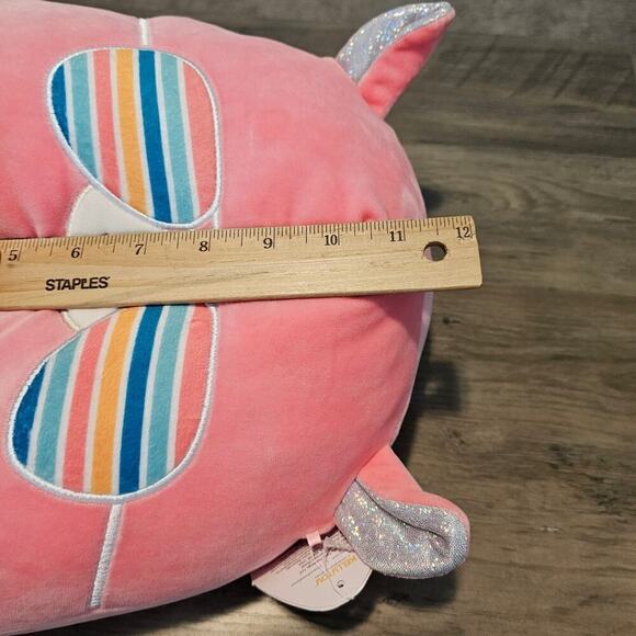 Squishmallows Pavlo Llama Plush Squishy Soft Toy 11" Hot Pink Valentines XOXO - Picture 12 of 12